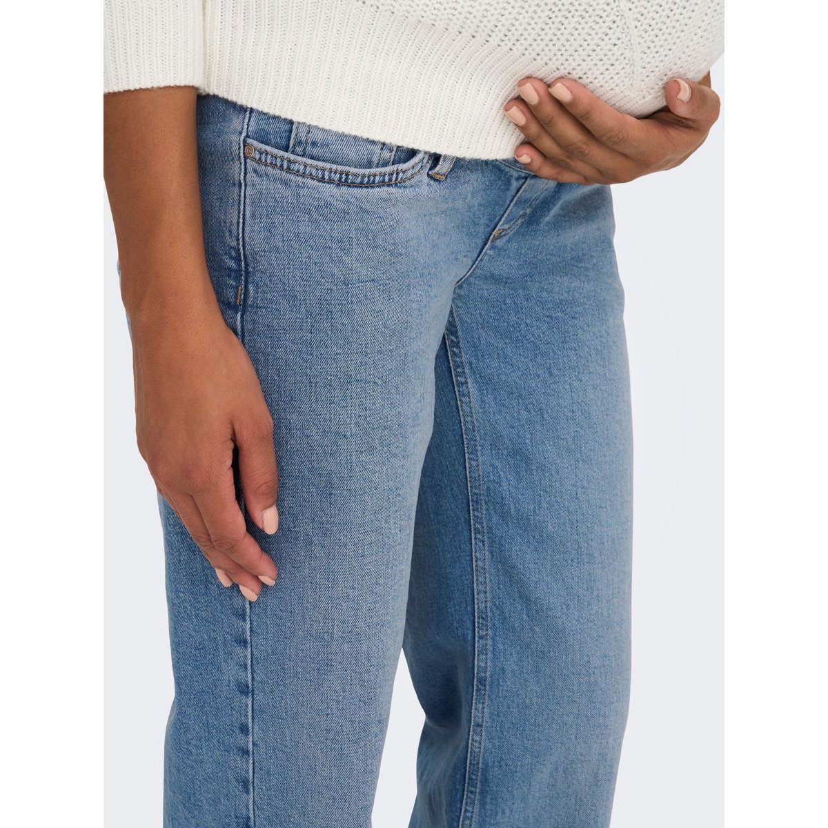 Jean À Jambe Large medium blue denim, ONLY