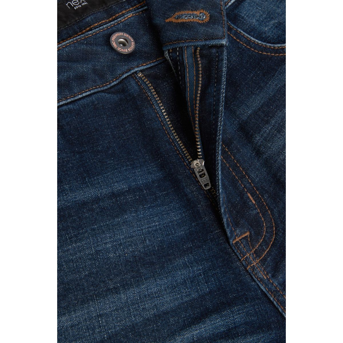Jean motionflex bleu moyen indigo, NEXT