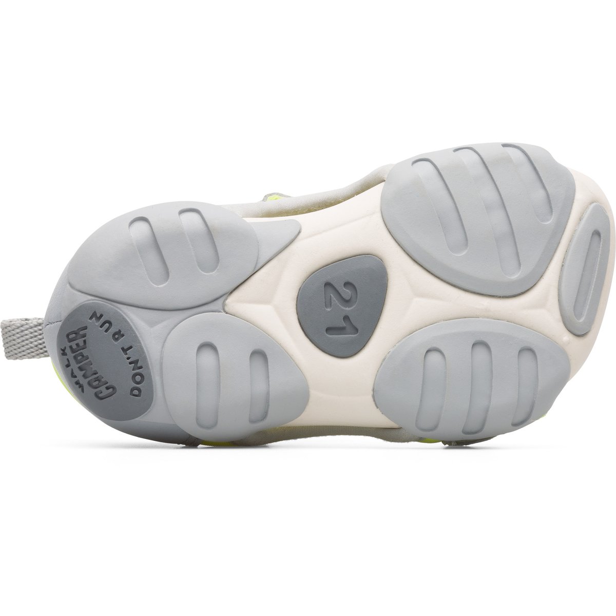 Sandales Ous jaune/gris, CAMPER