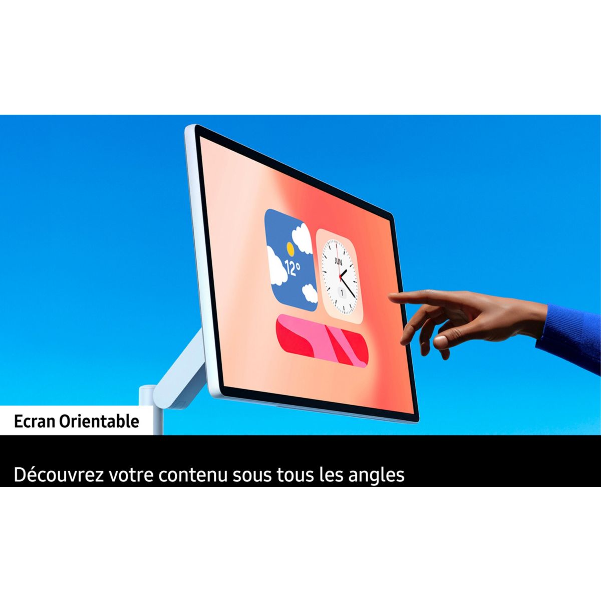TV LED The Movingstyle (2026) 27" (68 cm) - 120 Hz, Smart TV, écran tactile couleur unique, SAMSUNG