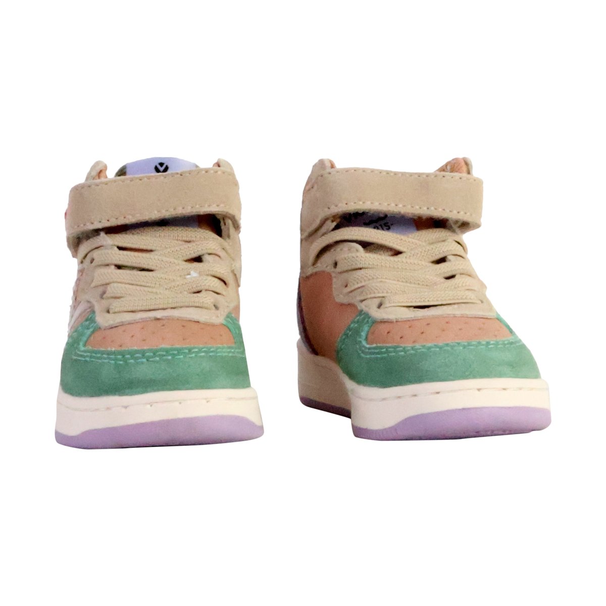 Basket Cuir nude, VICTORIA