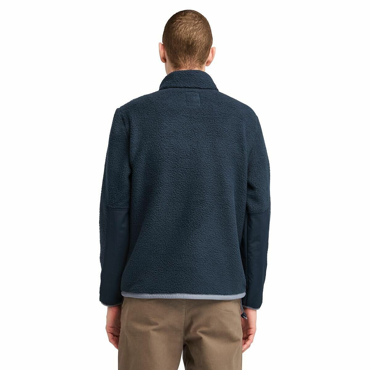 Sherpa Zip-Up Jacket navy blue, TIMBERLAND