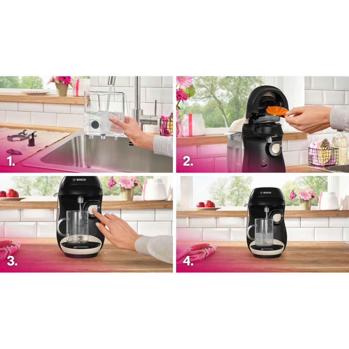 Tassimo TAS107E TASSIMO - T10 Happy crème, BOSCH