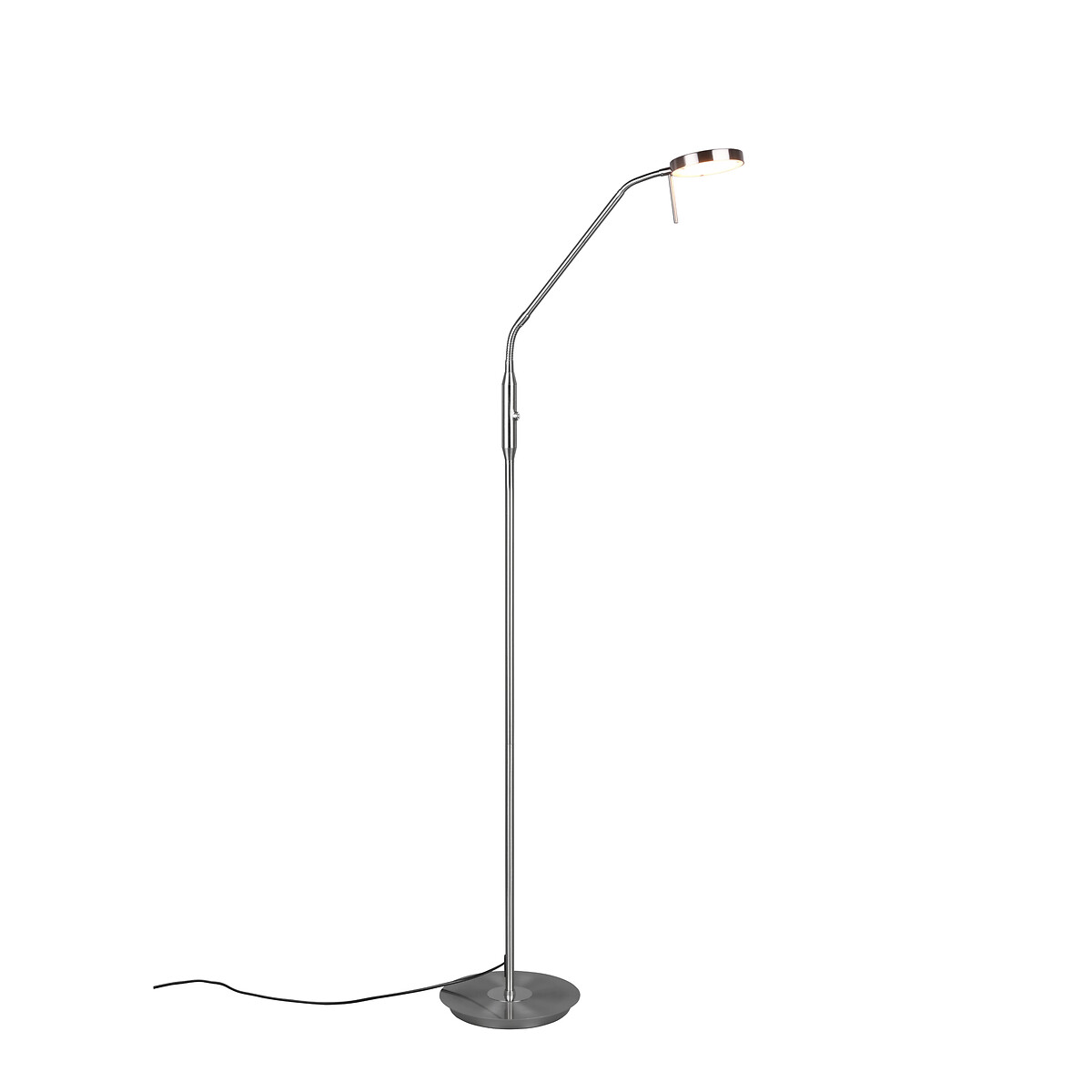 Candeeiro de pé Monza, TRIO Lighting prateado, TRIO LIGHTING