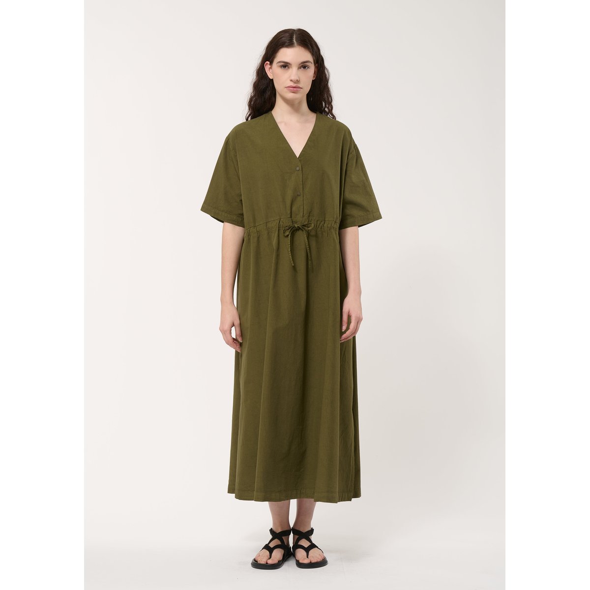 Robe longue coulissée militaire, HUMILITY