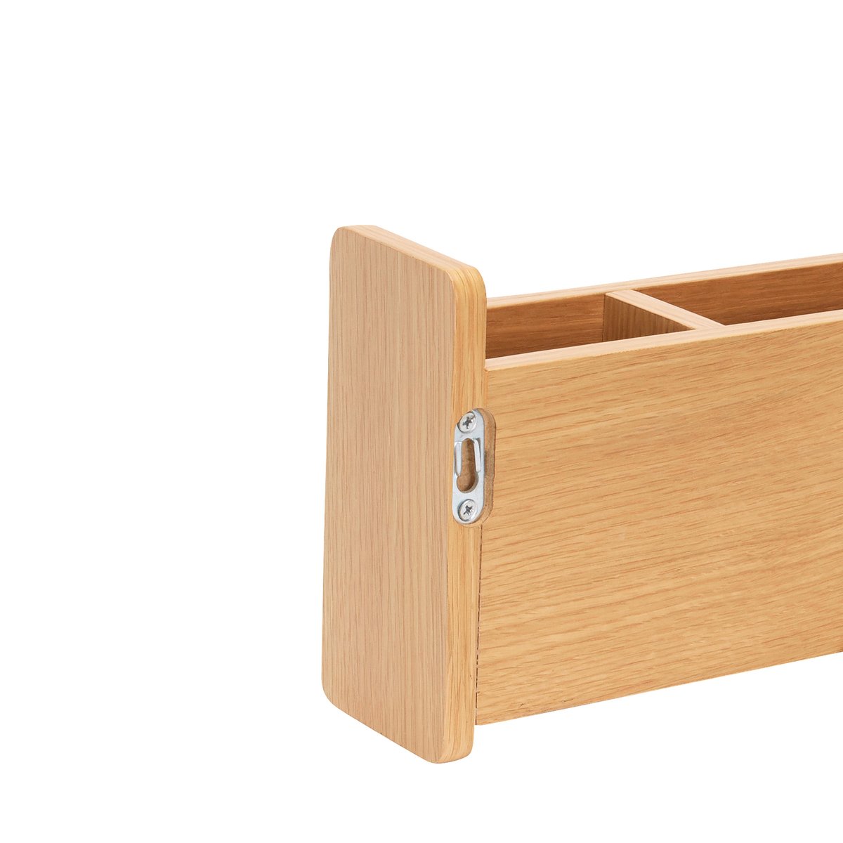 Organiseur en placage de chêne ATHAND naturel, HUBSCH