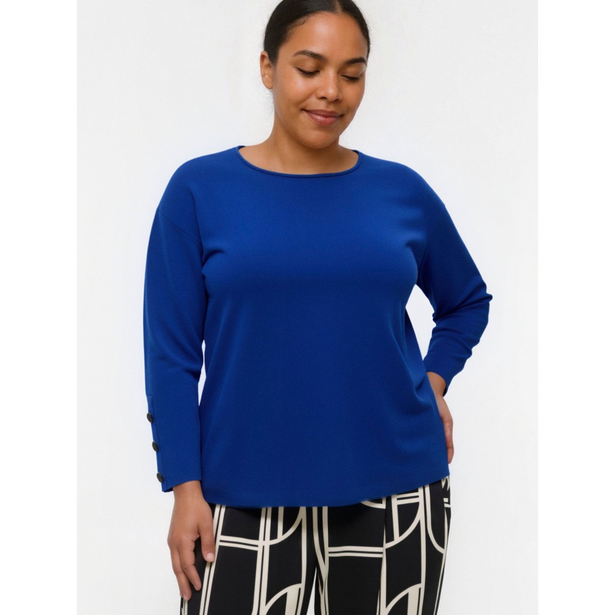 Pull En Maille bleue - surf the web, VERO MODA