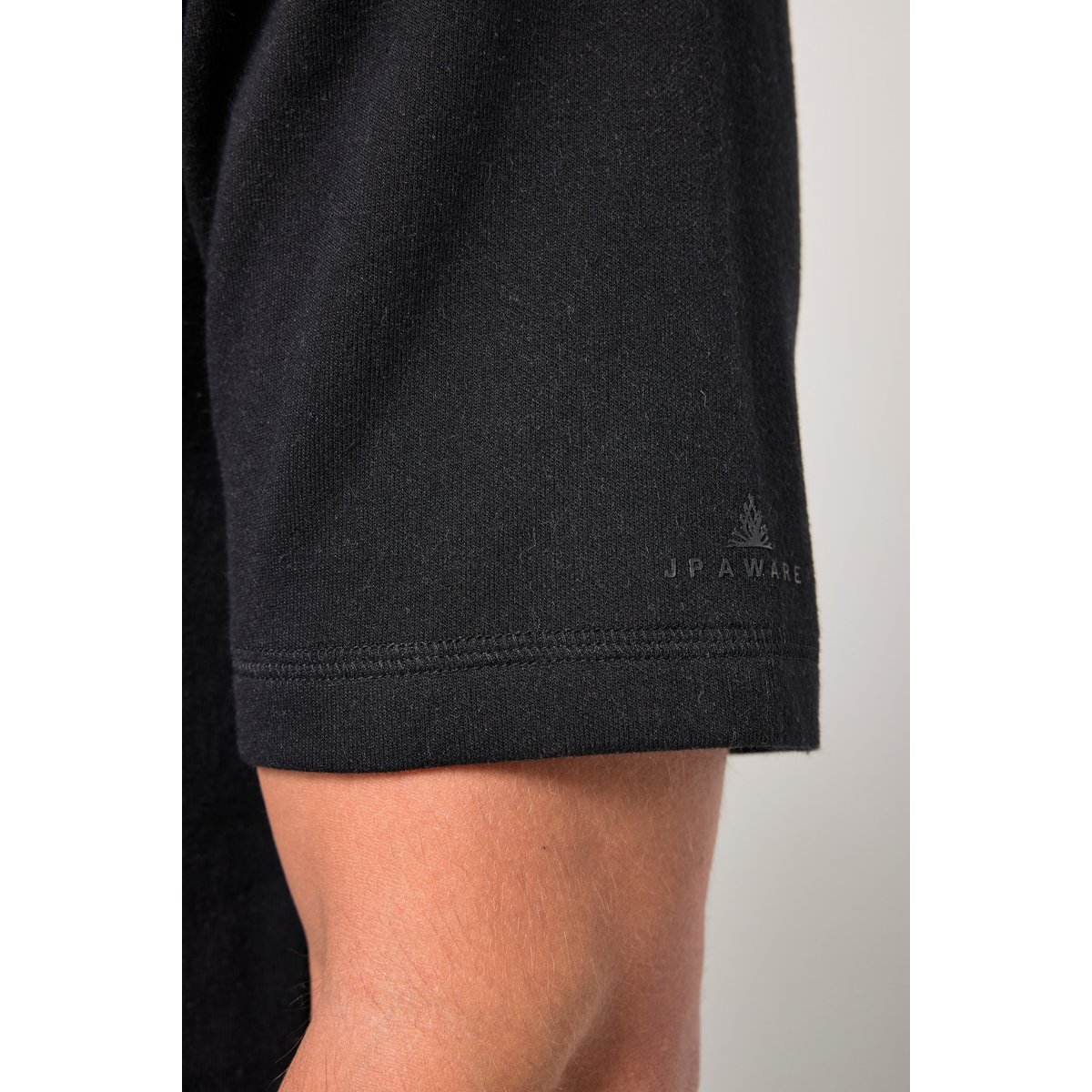 T-shirt, en coton bio certifié GOTS noir, JP1880