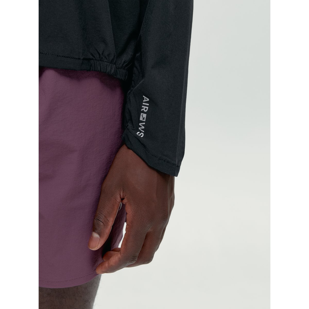 Veste de sport zippée Performance Athleisure NYASA noir, BORN