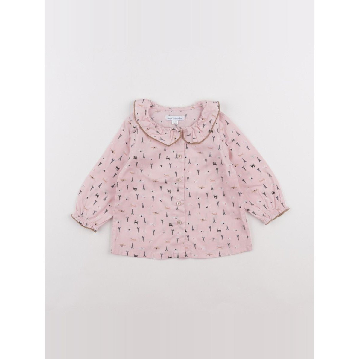 Blouse - Très bon état rose, VERTBAUDET