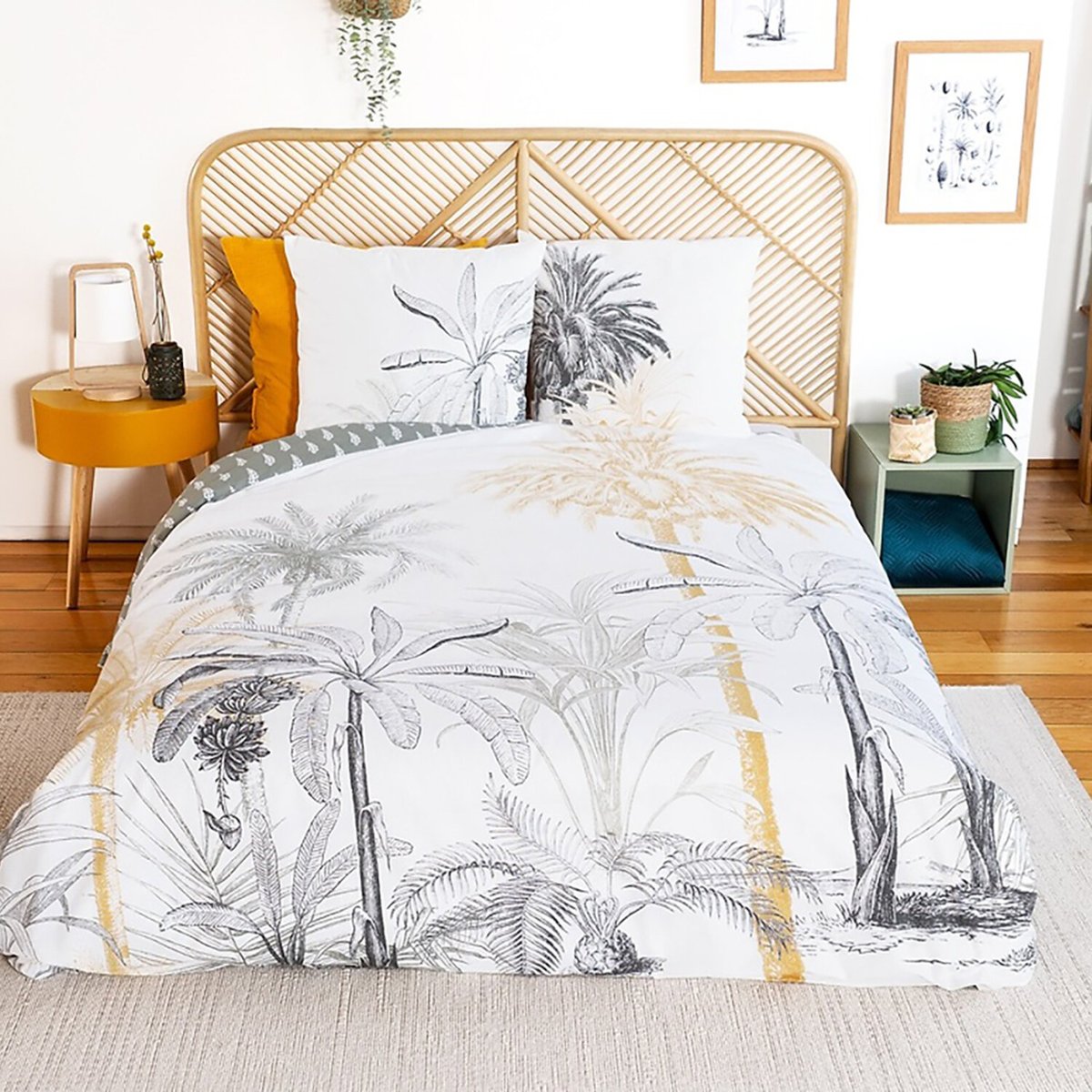 Parure Housse De Couette 100% coton - Soli multicolore, C DESIGN HOME TEXTILE