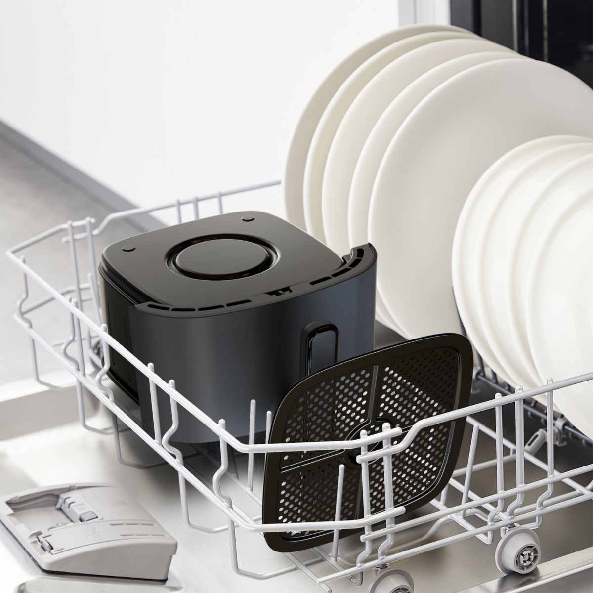Friteuse sans huile Easy fry max 5L EZ245B20 couleur unique, MOULINEX