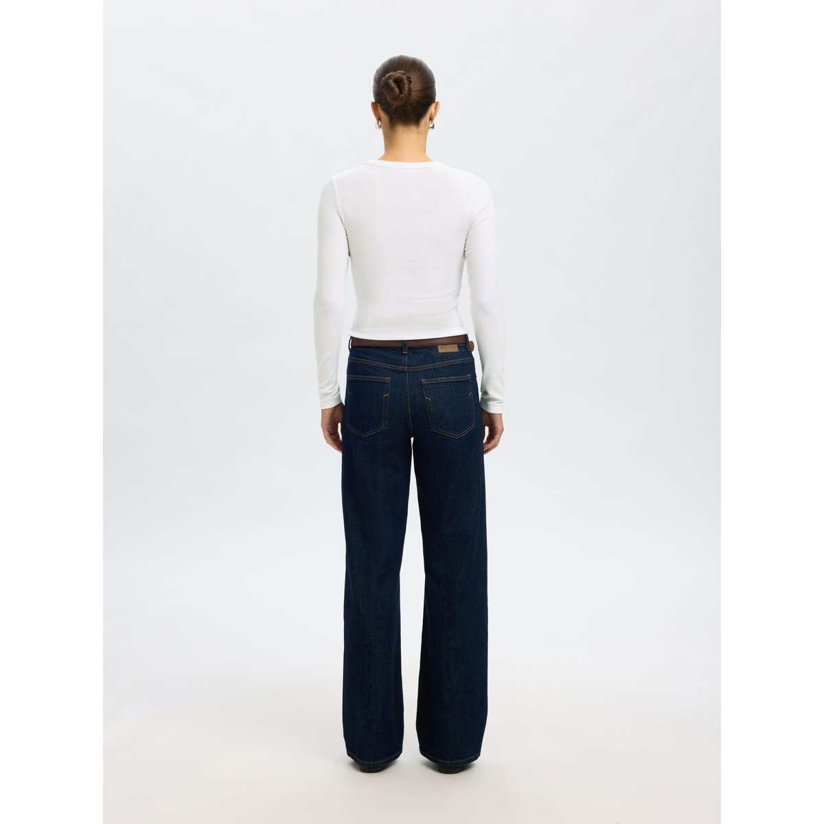 T-Shirt Manches longues bright white, SELECTED