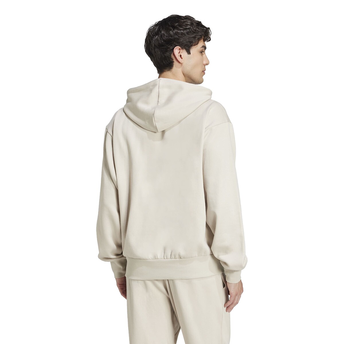 Sweat com capuz em moletão Essential Feelcozy bege, ADIDAS SPORTSWEAR