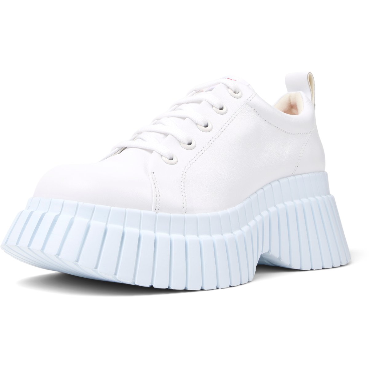 Derbies Pix BCN cuir blanc naturel, CAMPER