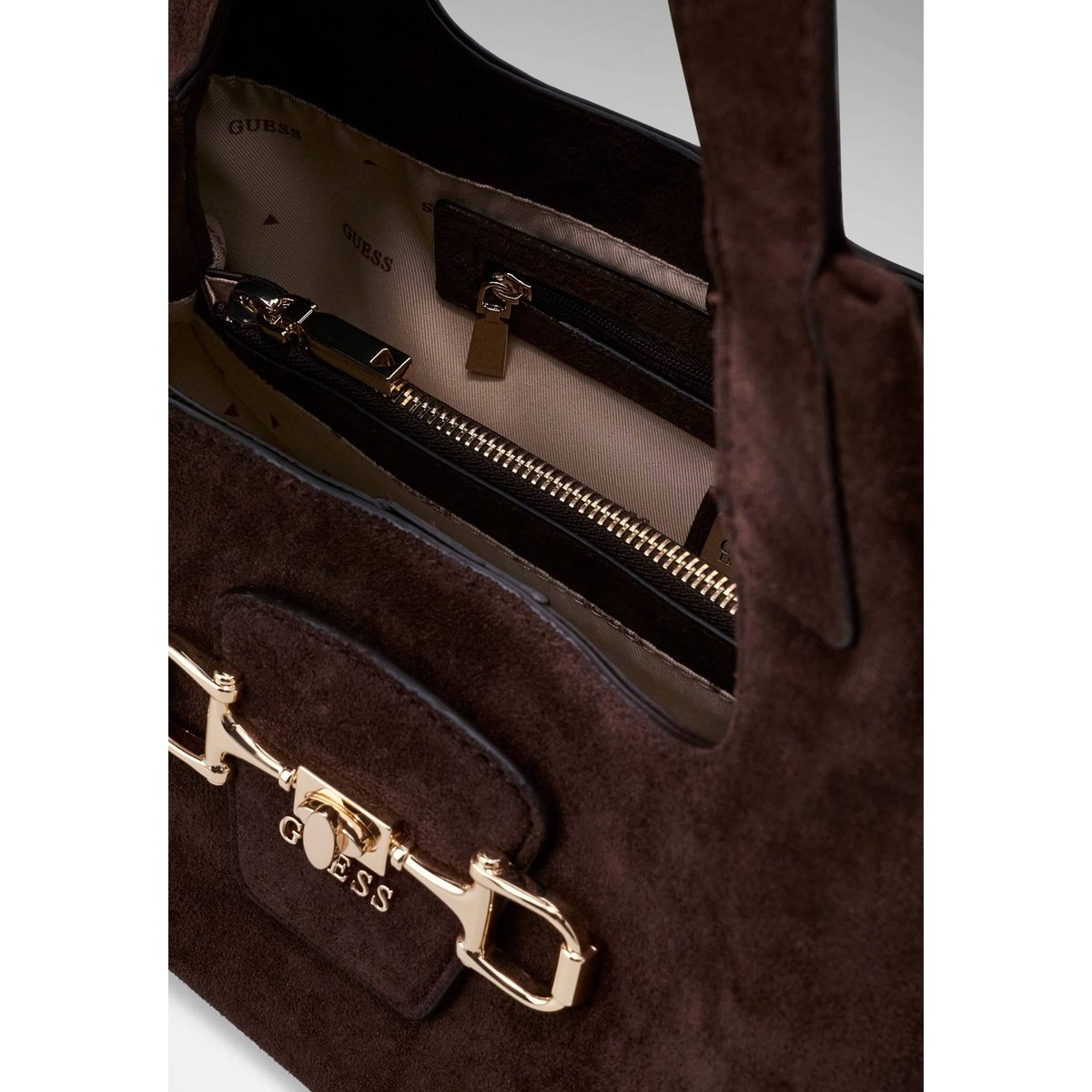 Sac Hobo Sunset marron, GUESS