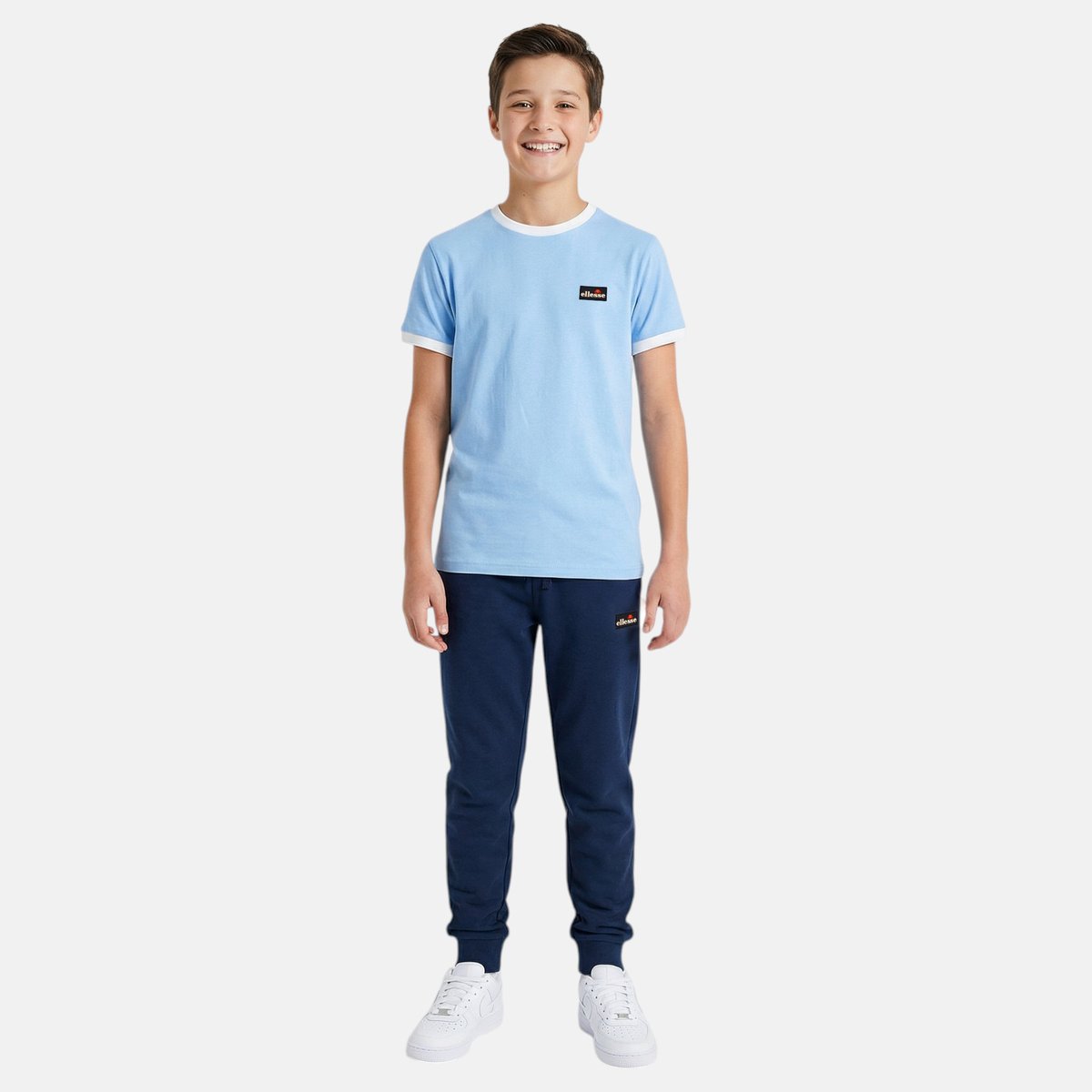 Lot de 2 t-shirts manches courtes et pantalon de jogging TEAM bleu marine, ELLESSE