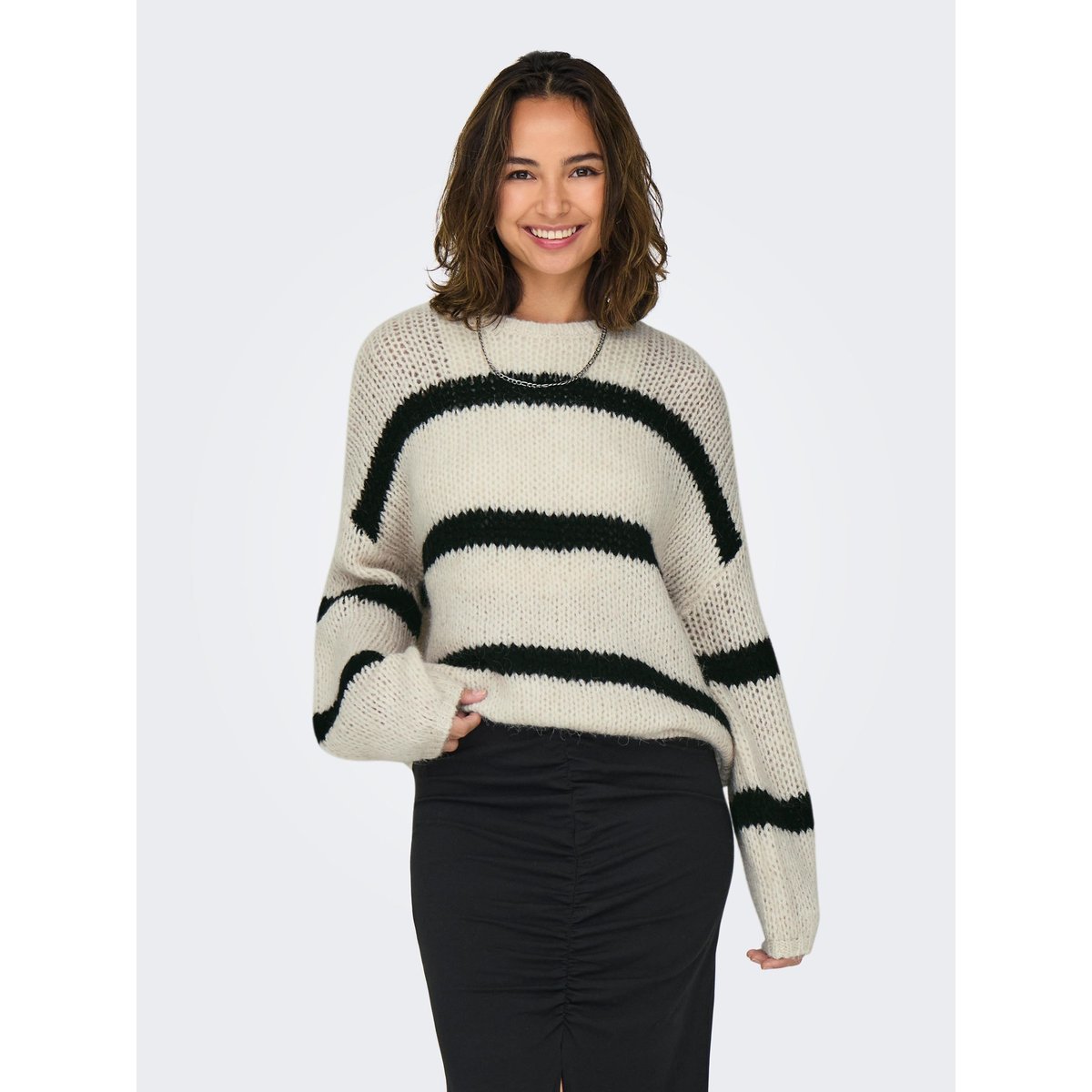 Pull En Maille pearled ivory, ONLY