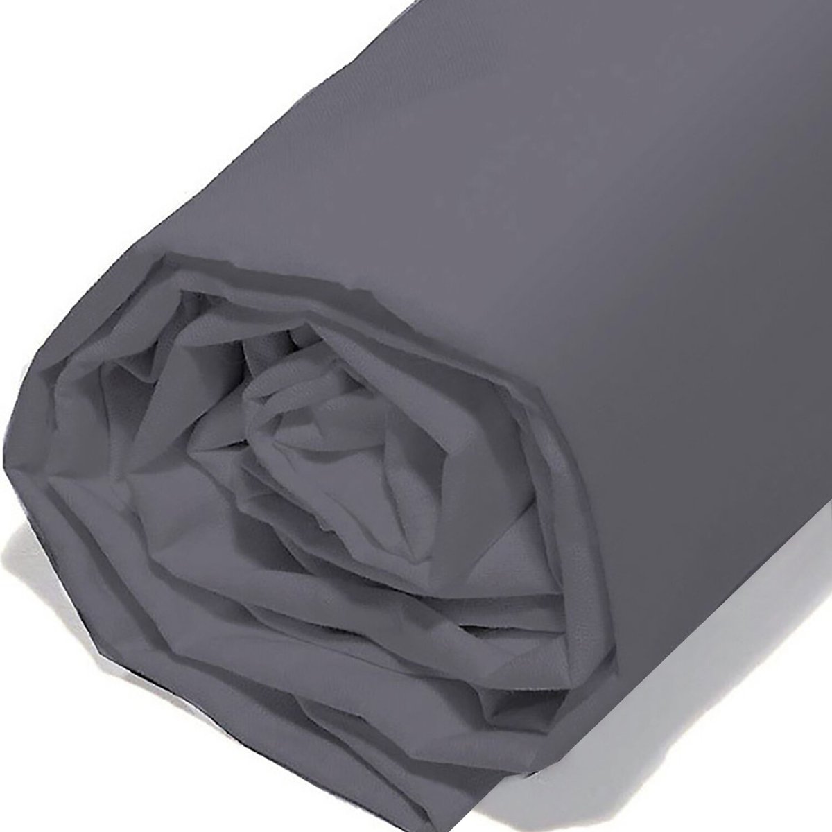 Drap housse coton bio 57, Terra bleu marine, C DESIGN HOME TEXTILE