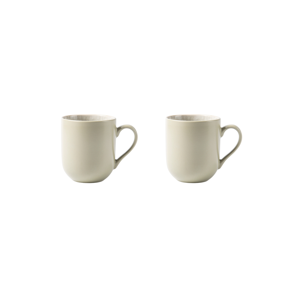 Lot de 2 mugs - "Iris" couleur unique, LAGUIOLE CUISSON