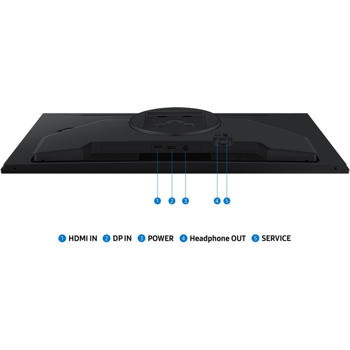 Ecran PC Gamer ODYSSEY G5 27" QHD 180Hz IPS HDR10 couleur unique, SAMSUNG