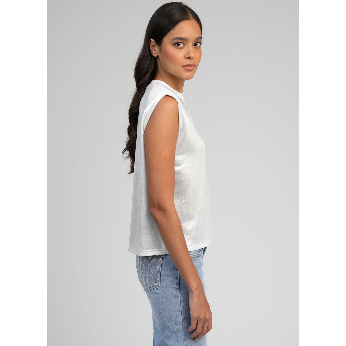 T-shirt AFLANY blanc, AN'GE