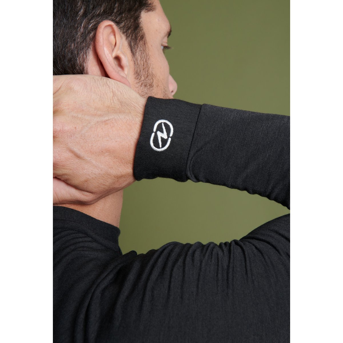 T-shirt col rond Comfort Thermolactyl 4 noir, DAMART SPORT