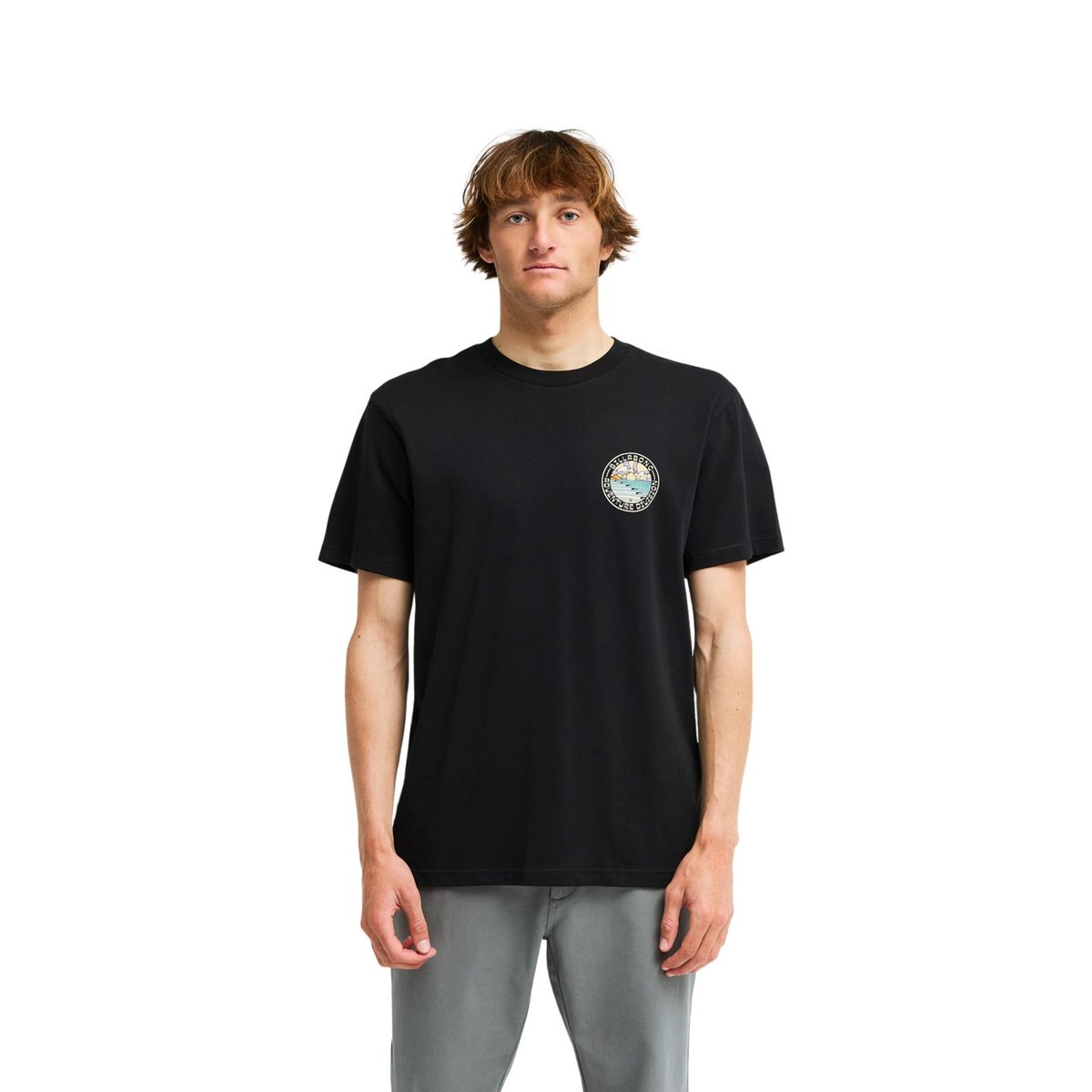 T shirt manches courtes ROCKIES noir black, BILLABONG