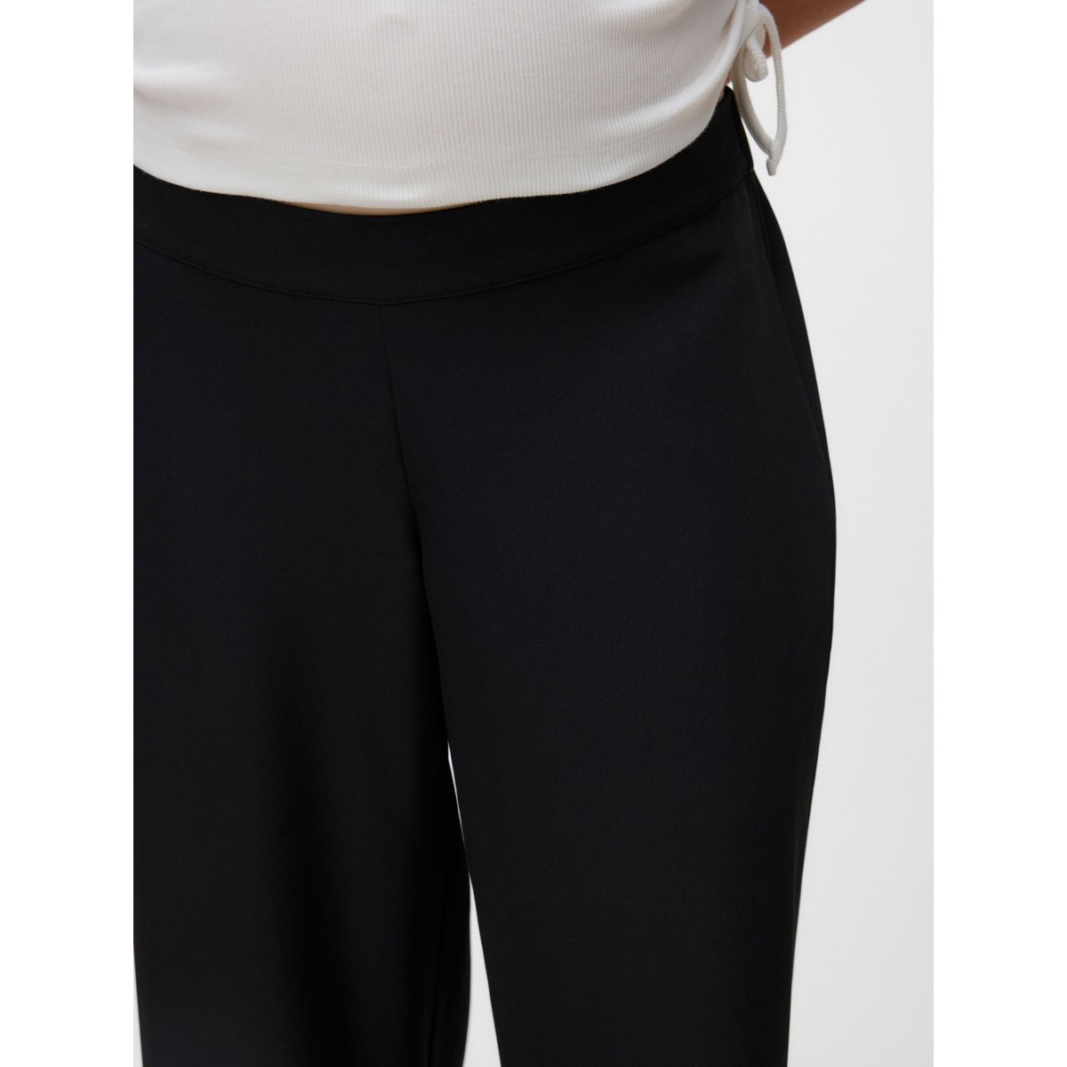 Pantalon À Jambe Large noire - black, MAMA LICIOUS