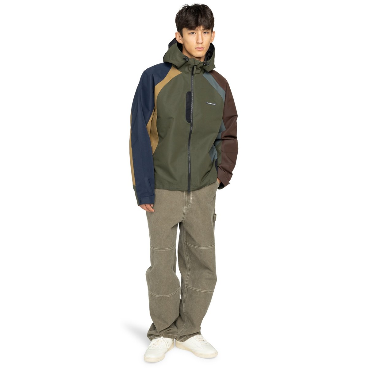 Pantalon baggy BIG CARPENTER CANVAS marron stone gray, ELEMENT