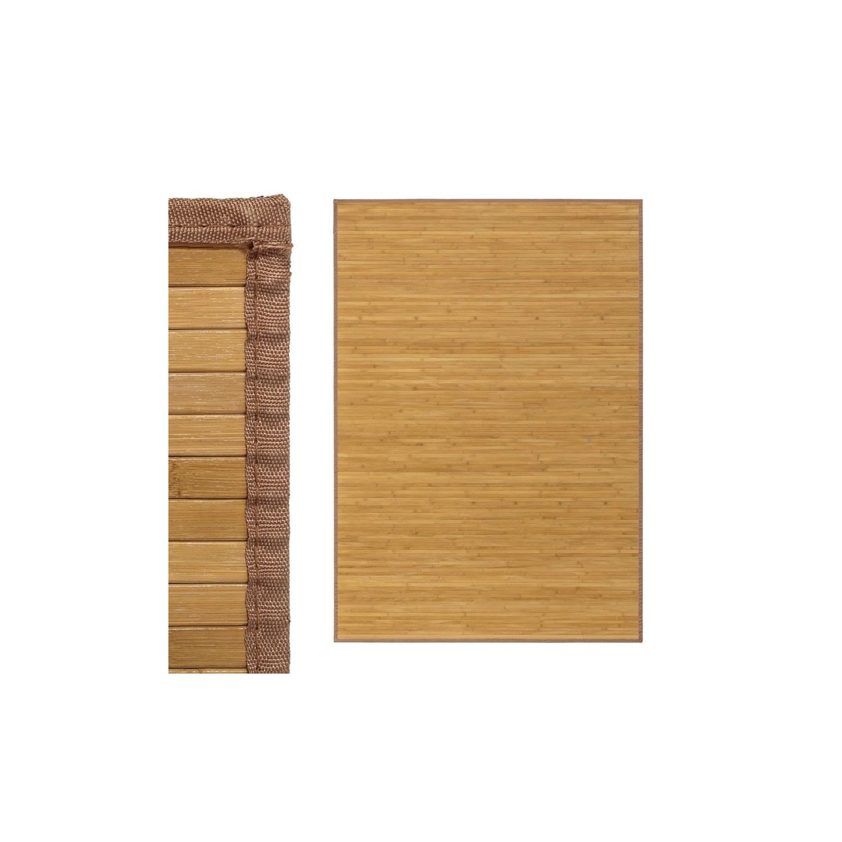 Tapis Bambou Naturel - 140x200cm bois, WADIGA