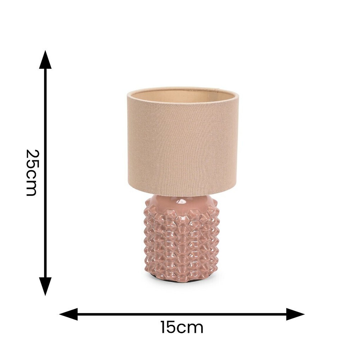 Ashley Geo Ceramic Table Lamp natural, SO'HOME