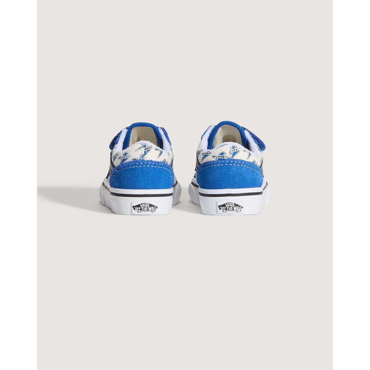 Leather Trainers blue/black/white, VANS