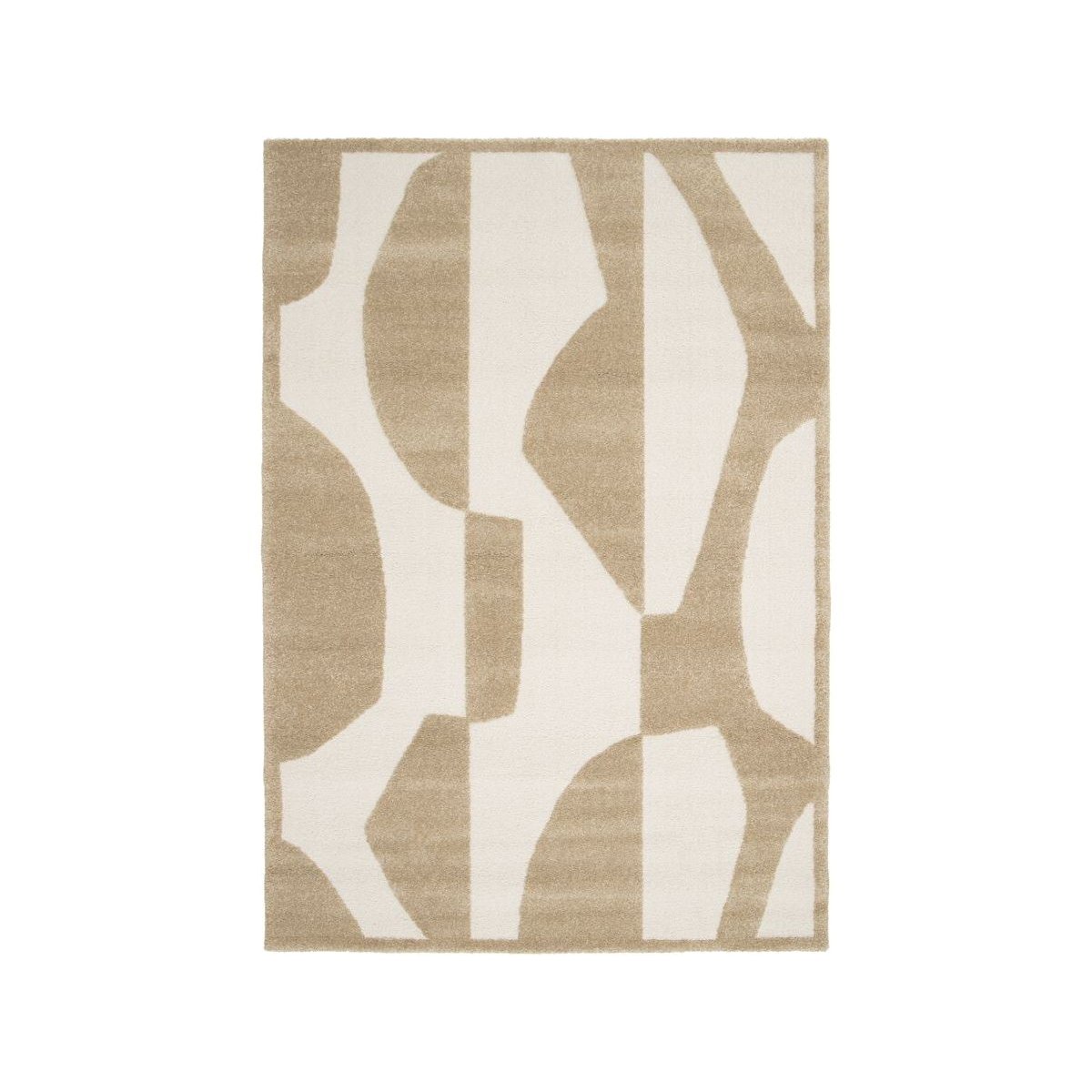 Tapis poils poils courts style , ELIOR marron, BOBOCHIC