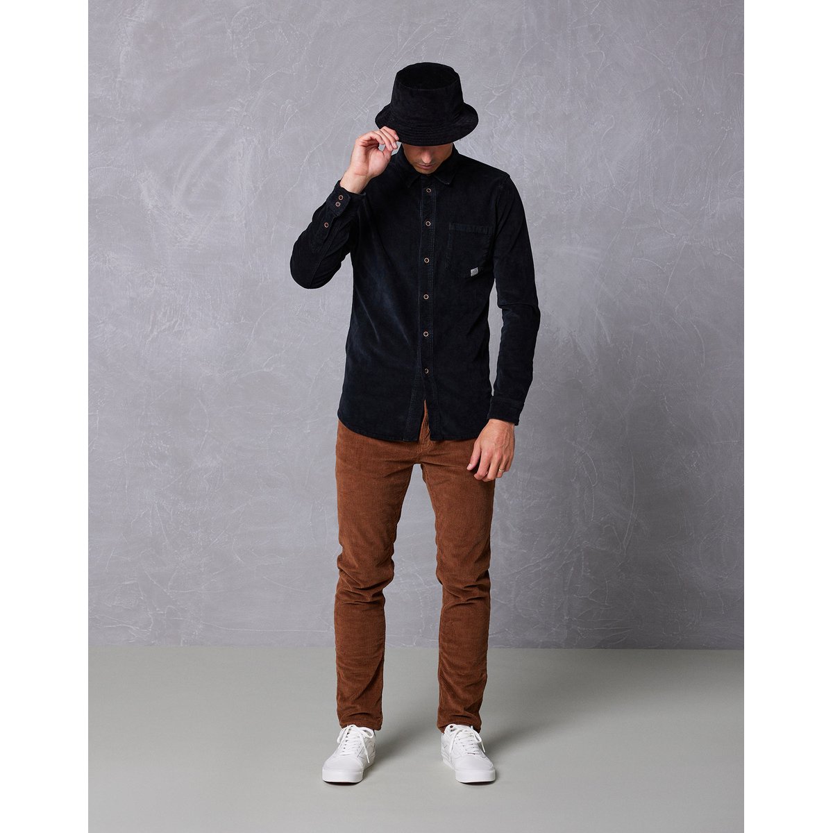 PANTALON REGULAR CHOCO marron, PULLIN