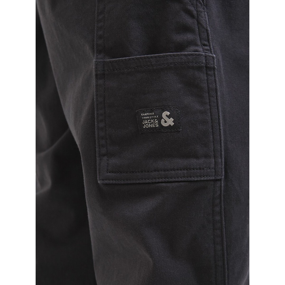 Pantaloni cargo nero , JACK & JONES JUNIOR