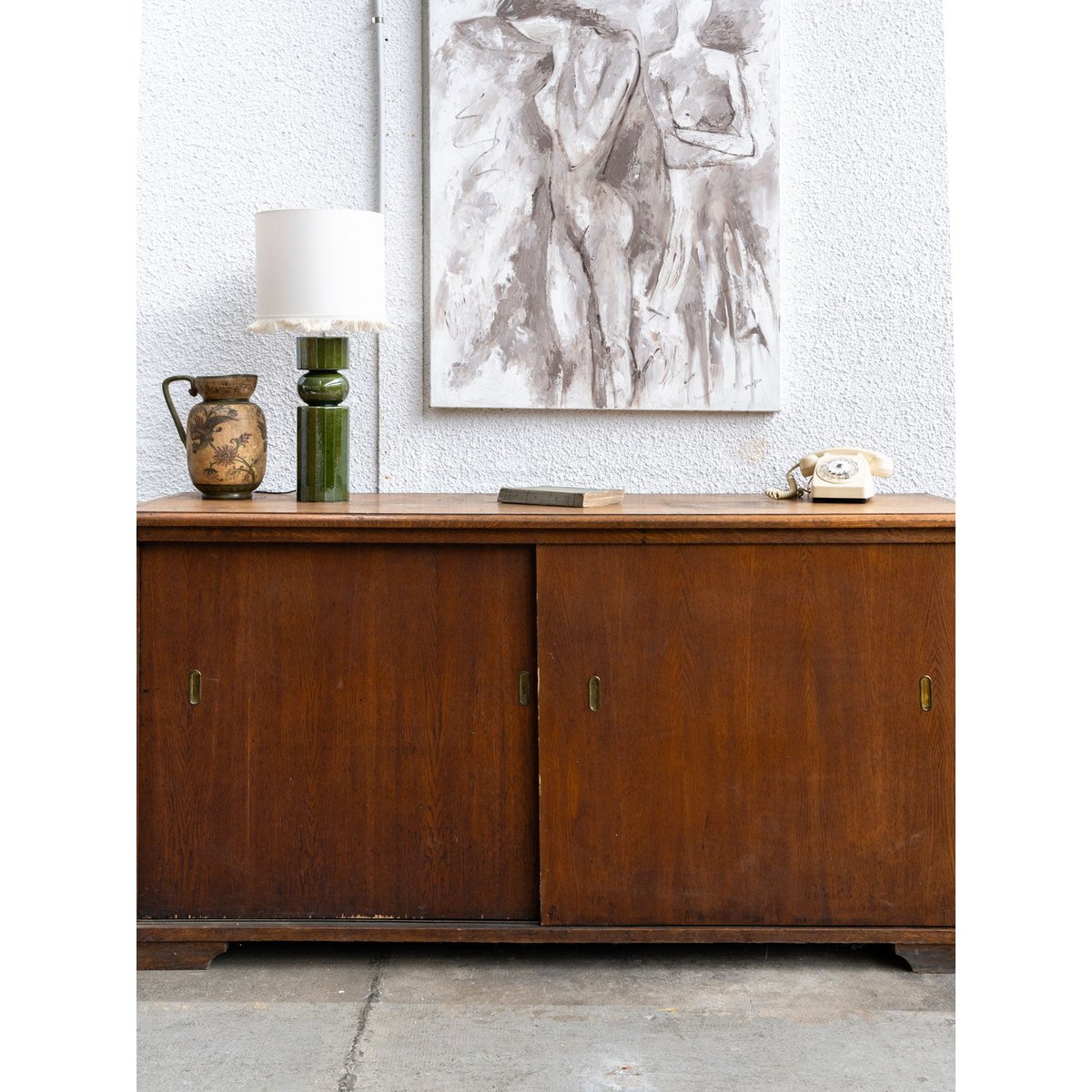 Buffet industriel Gilbert N°74 - Bon état bois fonce, DEBONGOUT