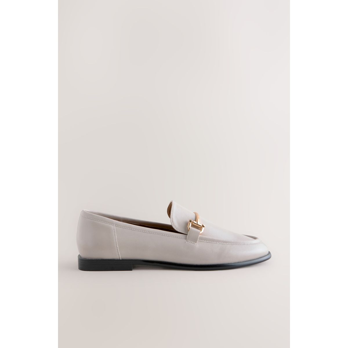 Mocassins à bout rond et liseré os, NEXT