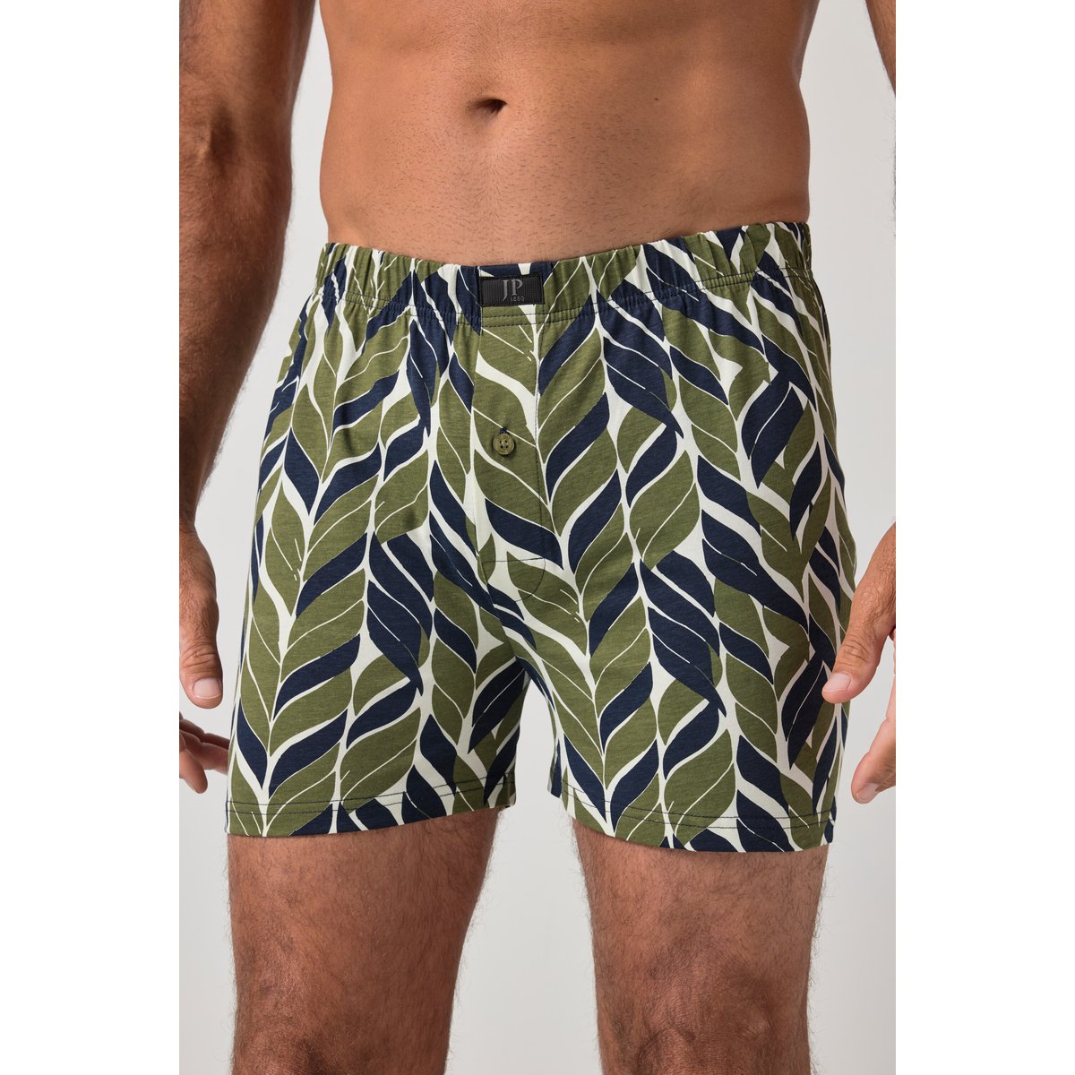 Lot de 2 caleçons, collection Homewear vert étang, JP1880