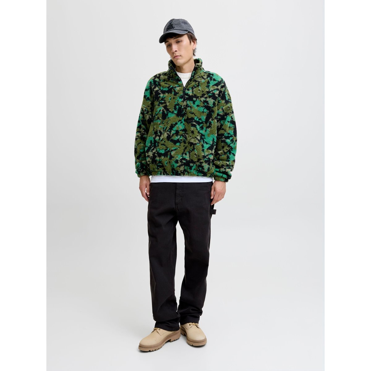 Sweat-Shirt En Polaire pirate black, JACK & JONES