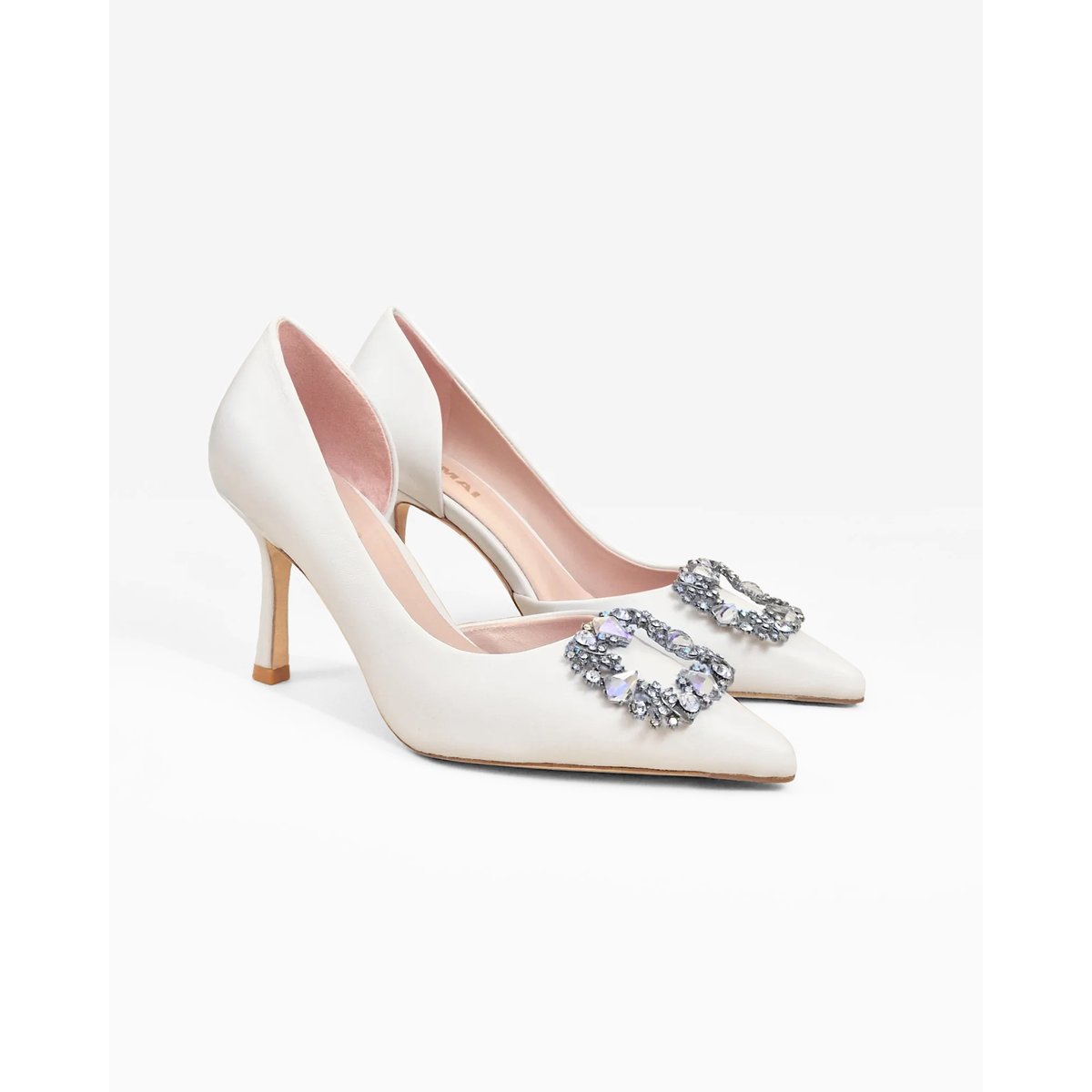 Escarpins à strass ASTORIA blanc, MI MAI