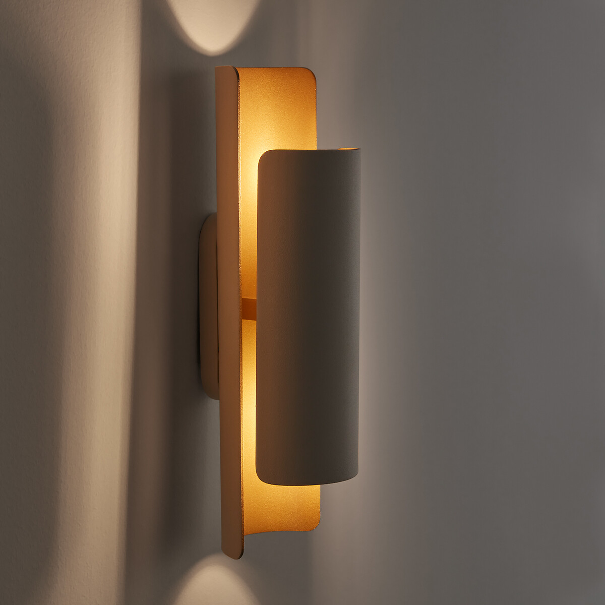 Wandlamp in metaal, Keinta wit, LA REDOUTE INTERIEURS