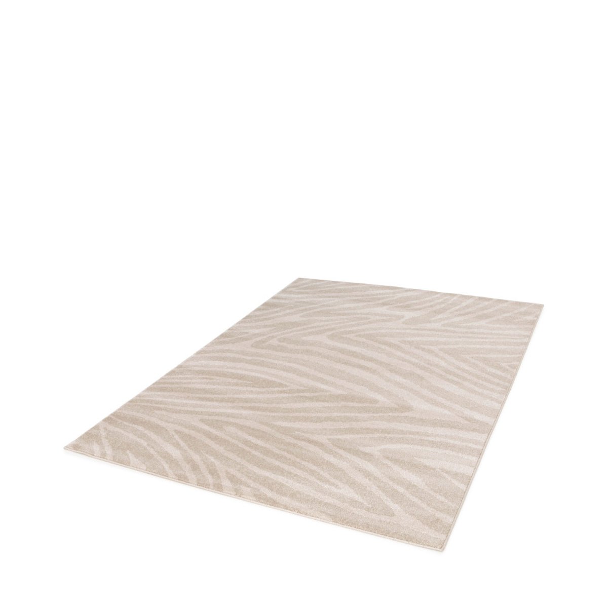 Tapis graphique à motif zébré- ZEBRA beige, DRAWER