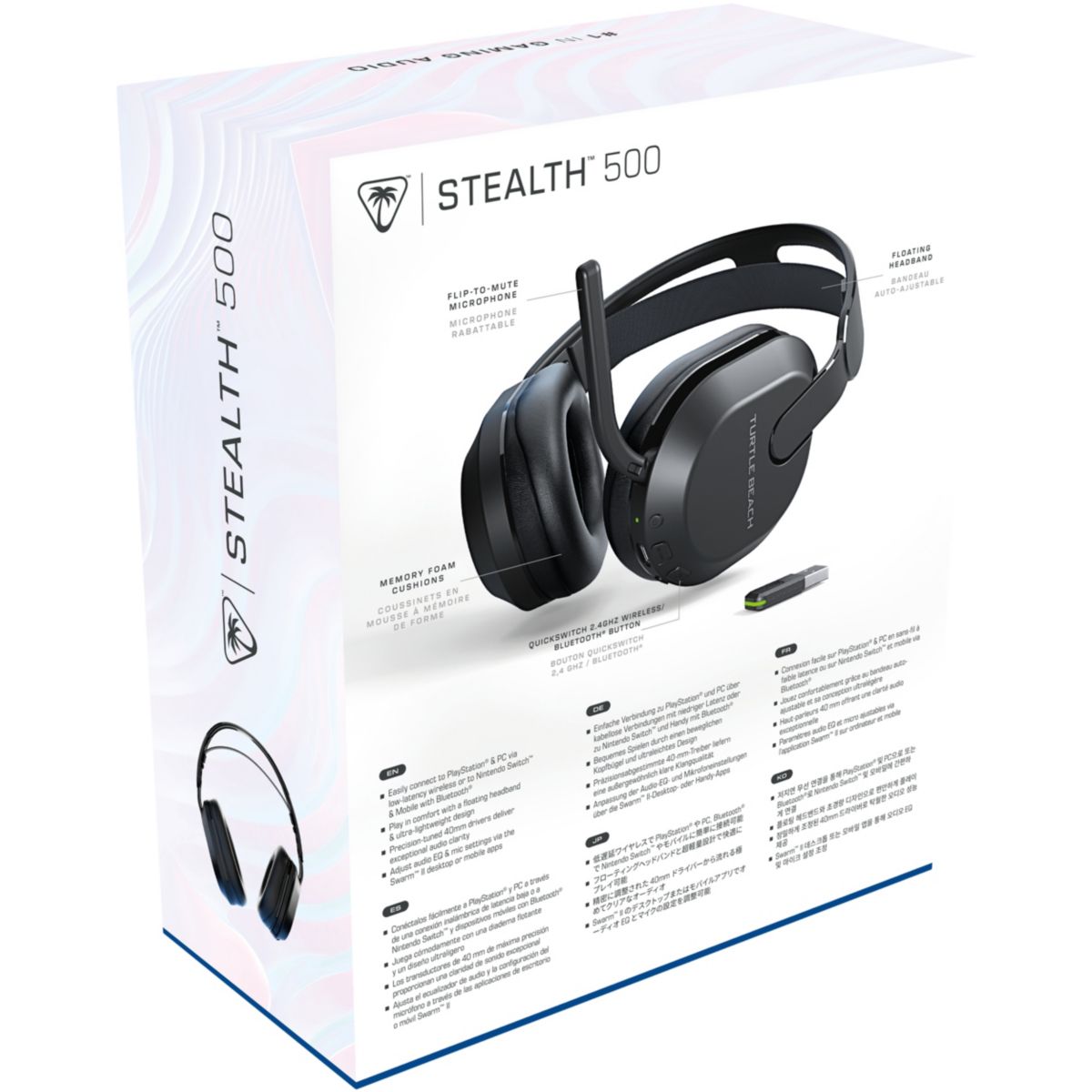 Casque gamer Stealth 500 PS Noir couleur unique, TURTLE BEACH