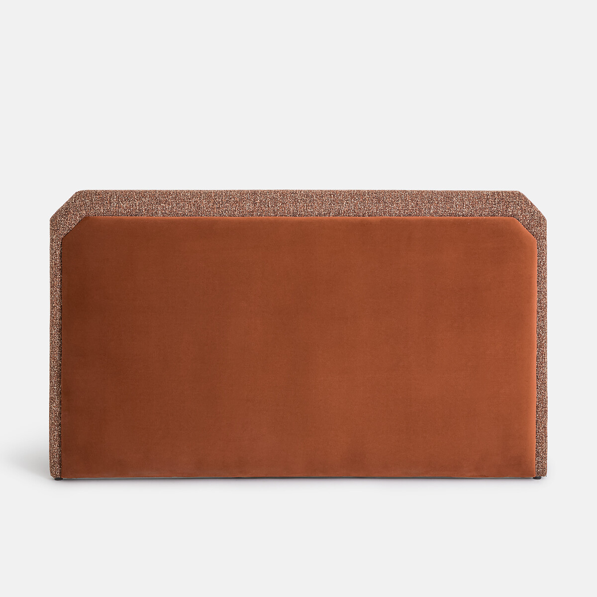 Tête de lit rembourrée, bi-matière, DONEA terracotta, LA REDOUTE INTERIEURS