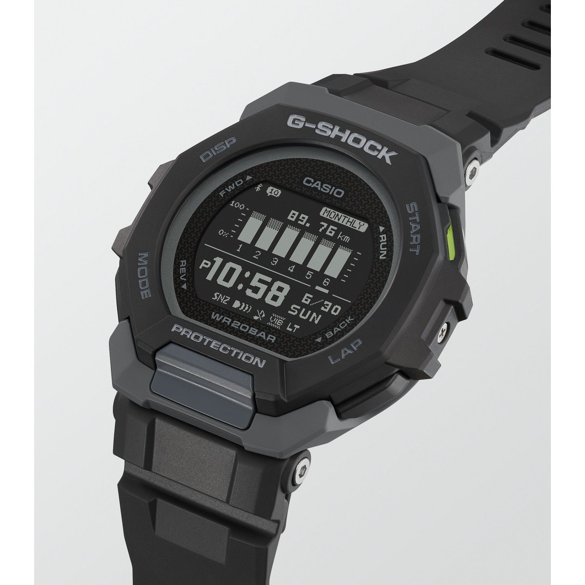 Montre connectée CASIO G-SHOCK noir noir, G-SHOCK