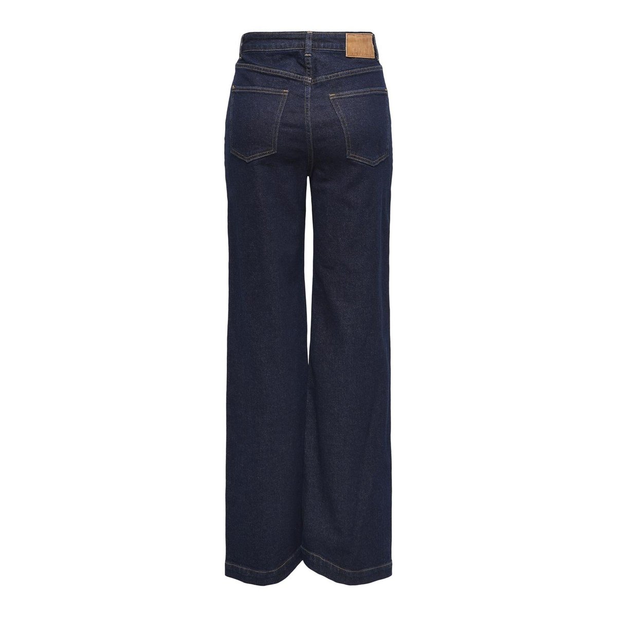 Jean À Jambe Large dark blue denim, ONLY