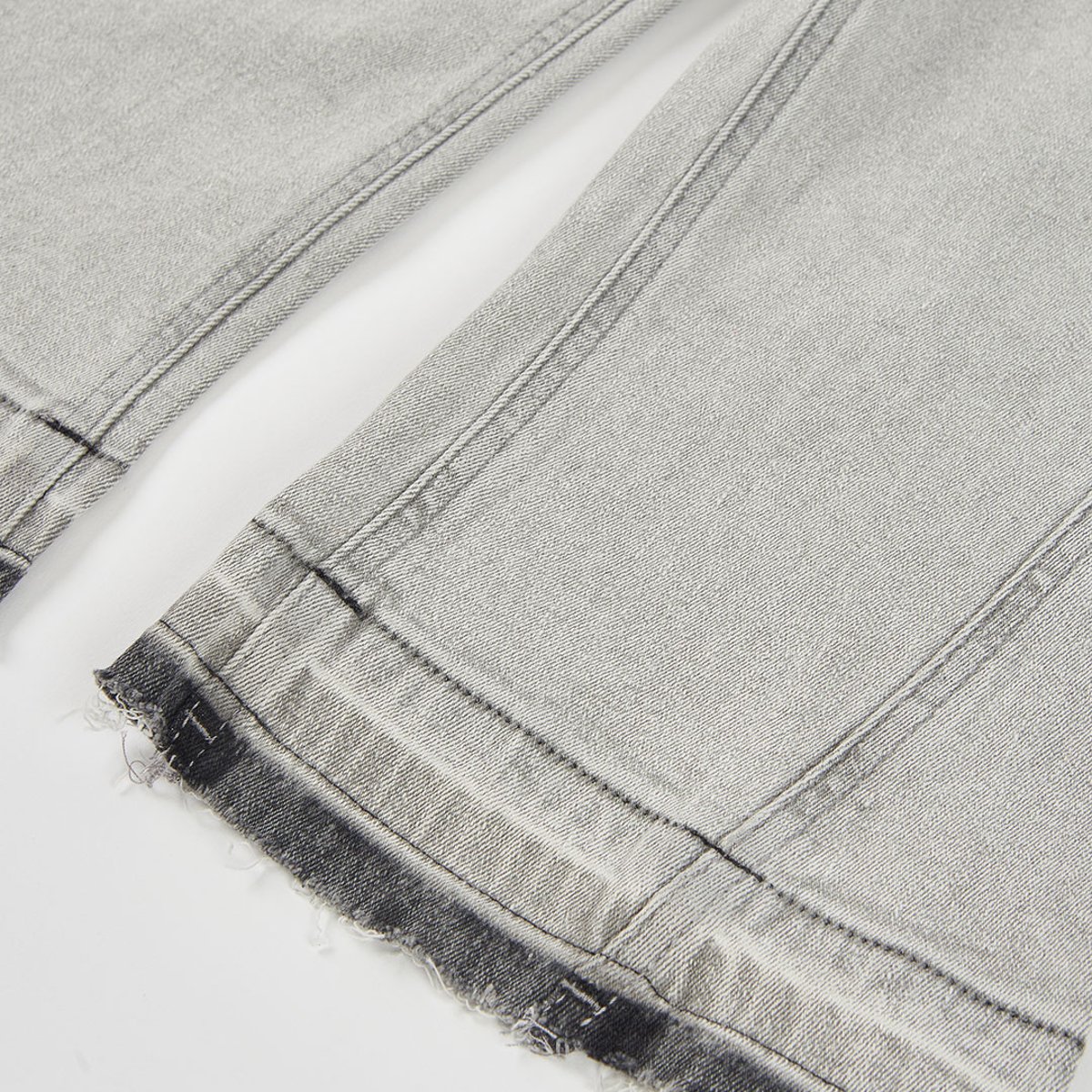 Pantalon fille wide leg gris, BOBOLI