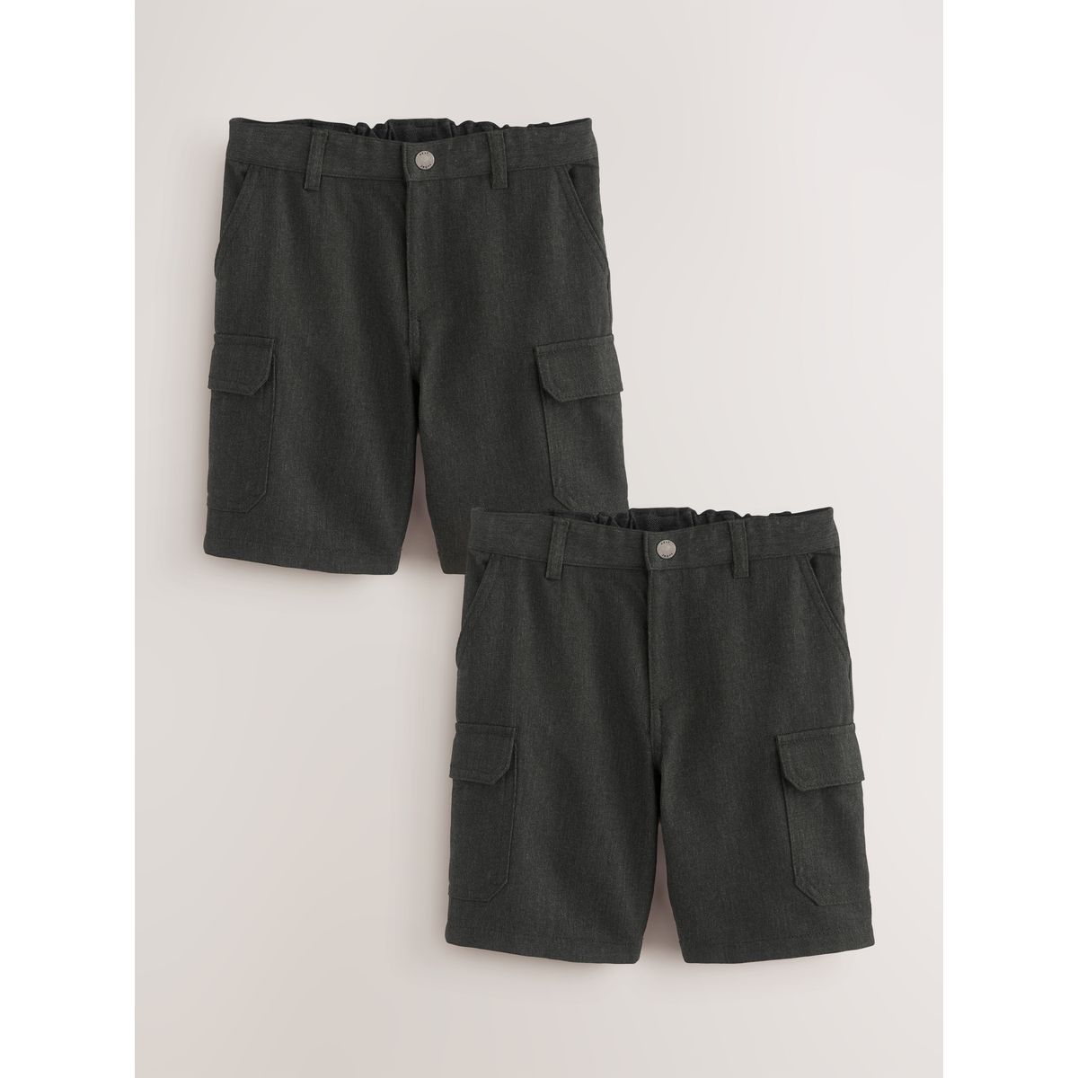 Short cargo pour l’école gris, NEXT