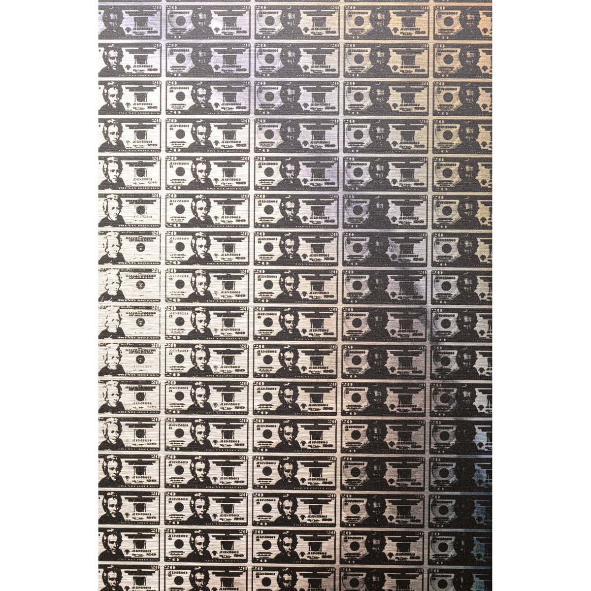 Tableau président américain en billets multicolore, KARE DESIGN